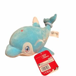 Pokemon Blue and White Dolphin Plush Toy